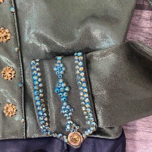 Size 7 custom dance costume